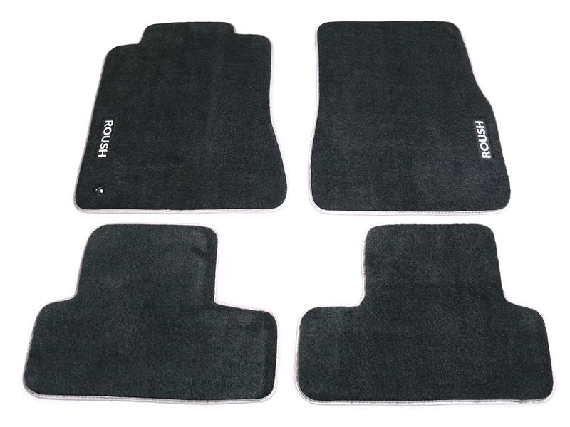 GGBAILEY Charcoal Driver & Passenger Floor Mats Custom-Fit for Ford Mustang 2005-2009 