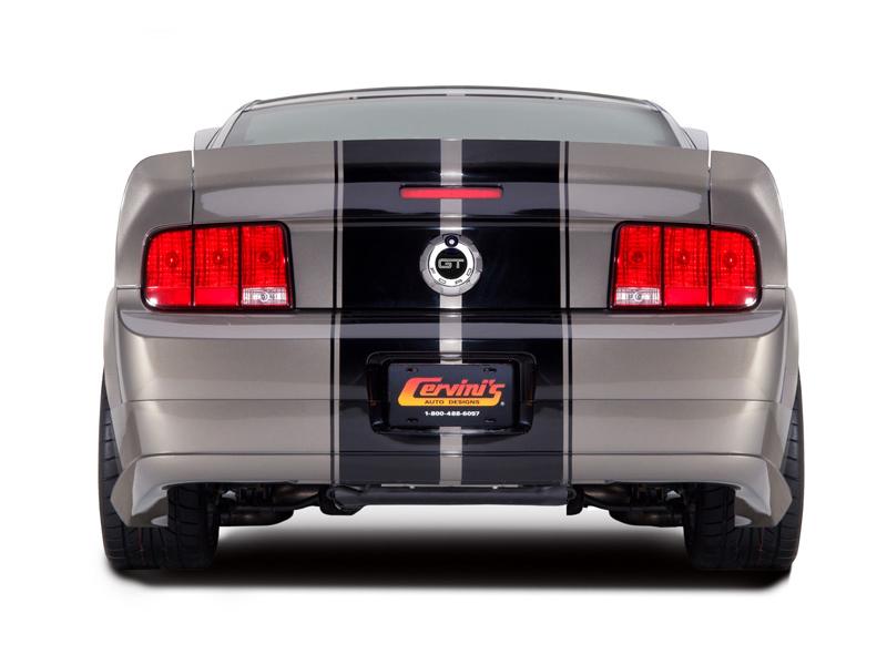 Factory Style Unpainted Black ABS Added on Rear Deck Lip Wing by IKON MOTORSPORTS 2006 2007 2008 Trunk Spoiler Compatible With 2005-2009 Ford Mustang
