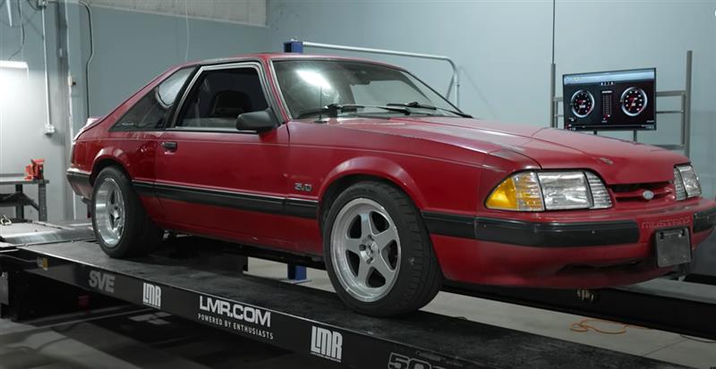 1989 Ford Mustang LX Hatch 5.0L Hits The Dyno!  - 1989 Ford Mustang LX Hatch 5.0L Hits The Dyno! 