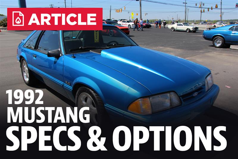 1992 Ford Mustang Specs Lmr