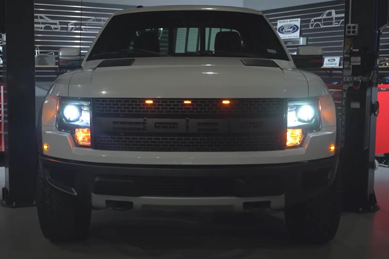 2010-2014 Ford F-150 Raptor LMR LED Headlight Conversion Kit Install
