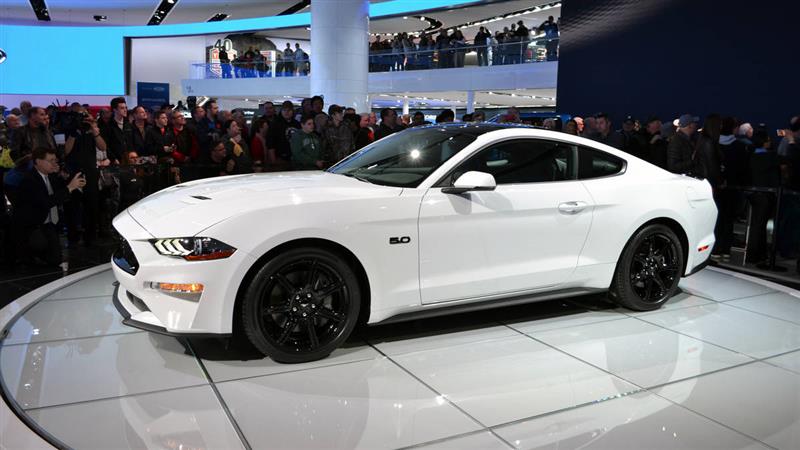 2018 Mustang Color Chart