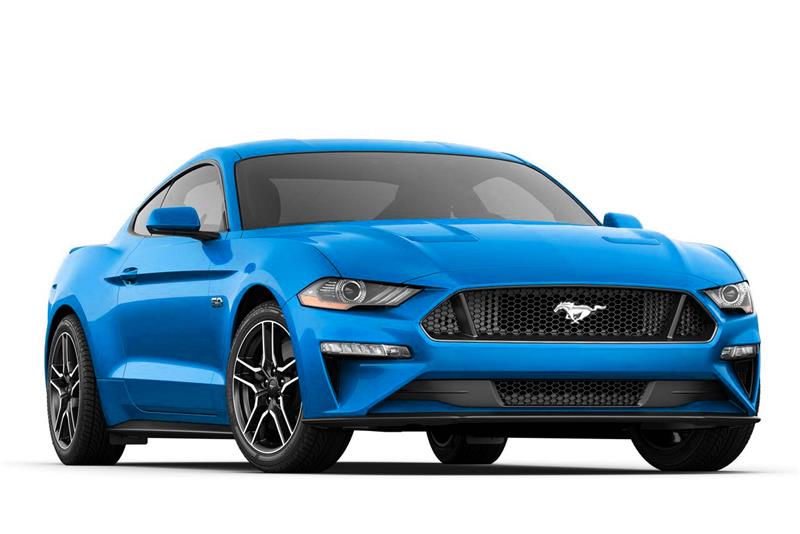 2019 Mustang Color Chart