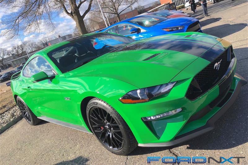 2019 Ford Mustang Color Chart