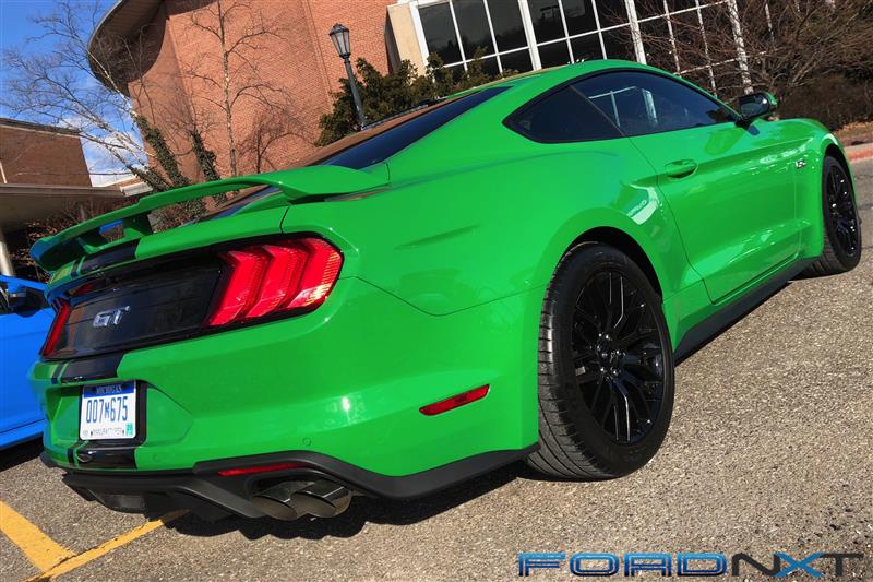 2019 Ford Mustang Color Chart