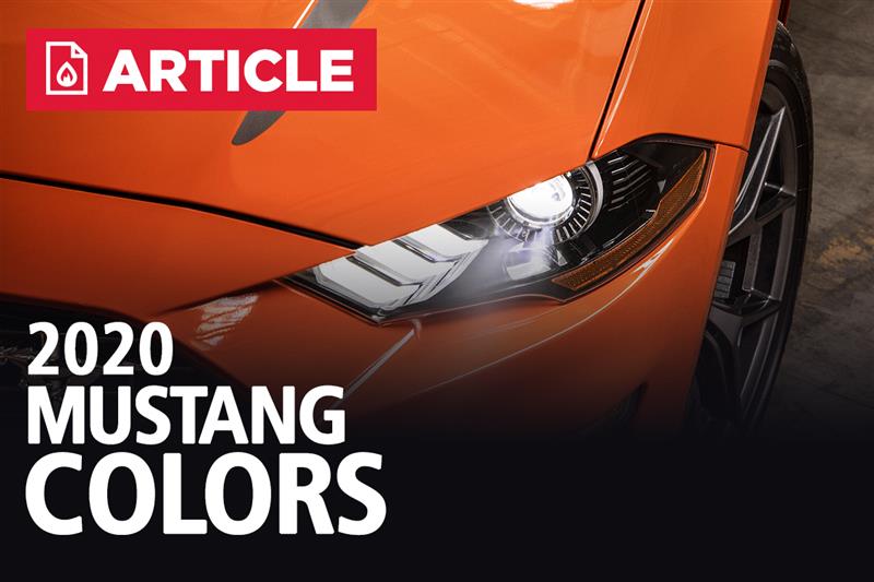 2020 mustang colors options photos color codes 2020 mustang colors options photos