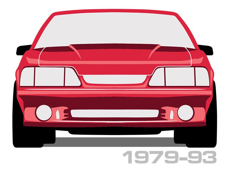 19791993 Mustang Daniel Carpenter Reproductions Parts