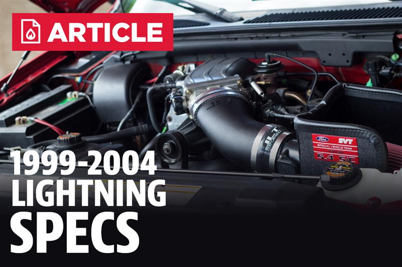  Especificaciones Ford Lightning de segunda generación |  1999-04 - LMR.com