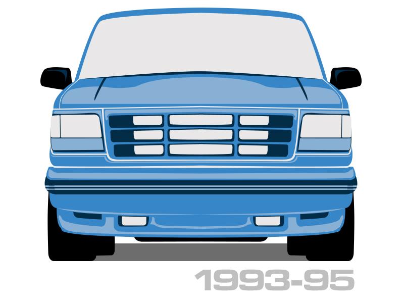 1995 ford f150 wheel specs