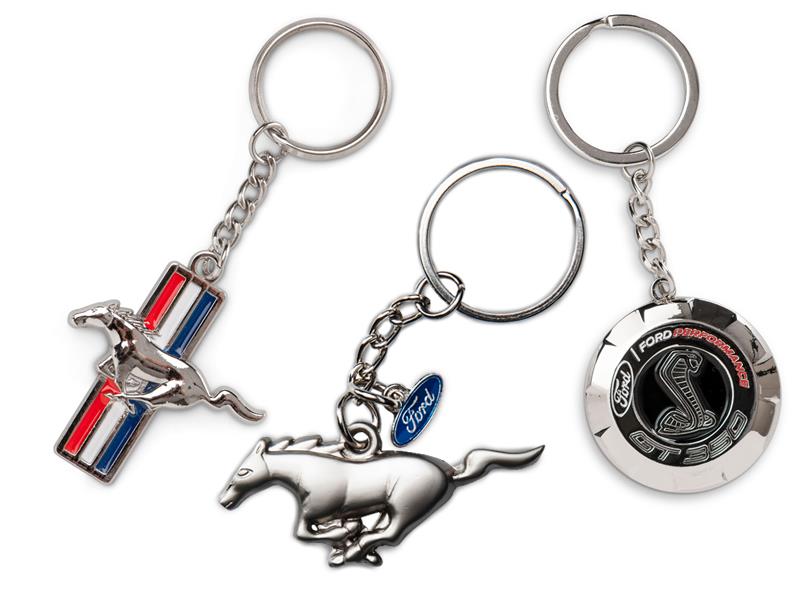 Mustang Keychains and Key Fobs