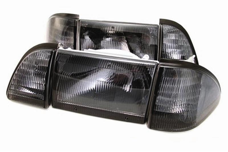 Mustang Black / Smoked Headlights - LMR.com