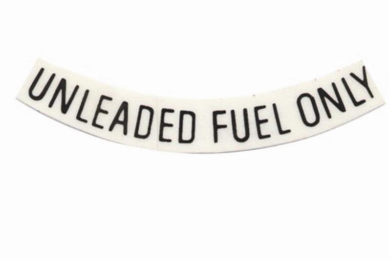 Mustang Unleaded Fuel Decals - Lmr.com